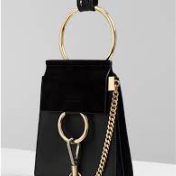 Chloe Black Faye small bracelet bag EUC with dust bag - Picture 5 of 9